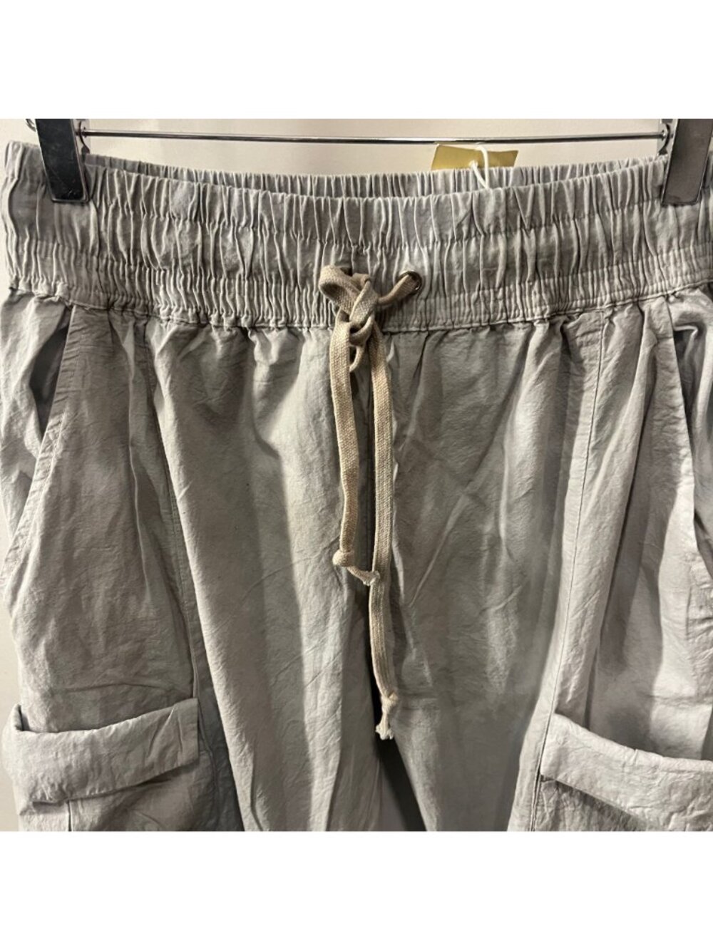 NWT‎ MNML Men's Grey/White Washed Camouflage Cargo Pants Size Medium - Picture 10 of 10